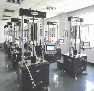 靖江特殊鋼十臺高溫持久蠕變試驗機完成計量驗收 靖江特殊鋼十臺高溫持久蠕變試驗機完成計量驗收